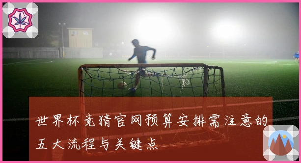 世界杯竞猜官网预算安排需注意的五大流程与关键点